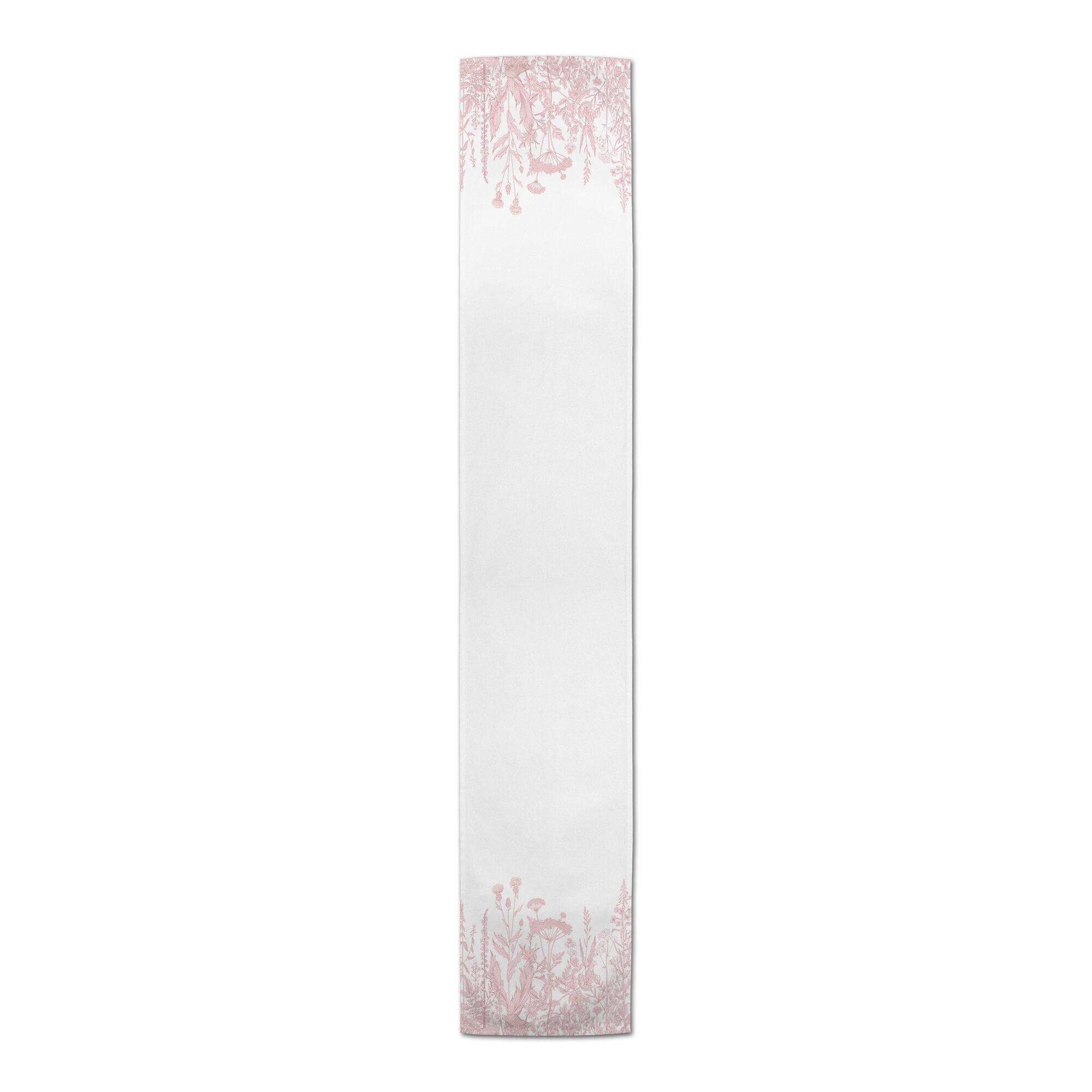 Spring Wildflowers Outdoor Table Runner